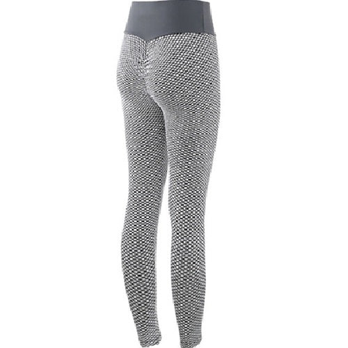 Women's Plaid Yoga Leggings w Seamless High Waist, S - 2XL