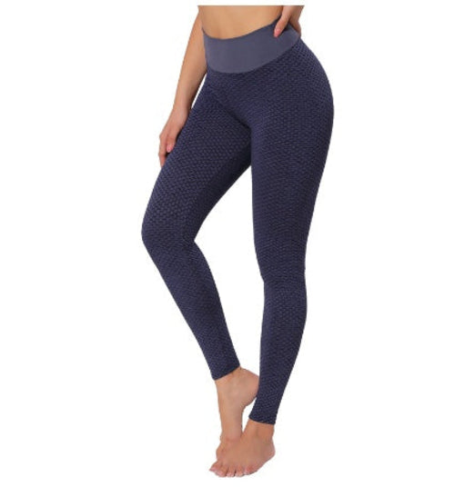Women's Plaid Yoga Leggings w Seamless High Waist, S - 2XL